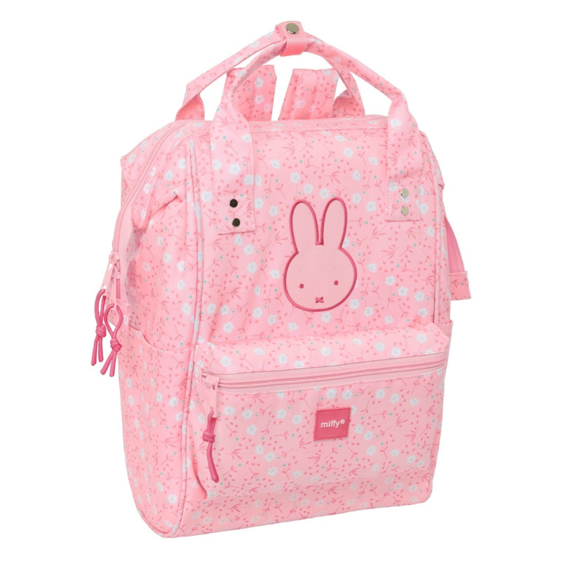 MOCHILA CON ASAS PARA PORTATIL 13" MIFFY "FLORES" SAFTA26 642520838 40X27 UNIDAD