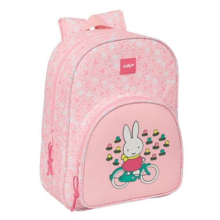 MOCHILA INFANTIL ADAPT.CARRO MIFFY "FLORES" SAFTA26 642520185 34X26 UNIDAD