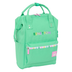 MOCHILA CON ASAS PARA PORTATIL 13" BENETTON "MINT" SAFTA25 ENERO 642516838
