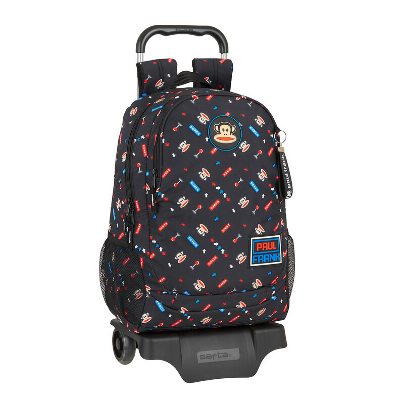 MOCHILA 665+CARRO 905 PAUL FRANK  "RETRO GAMER" SAFTA21 ENERO 612119313 44*32