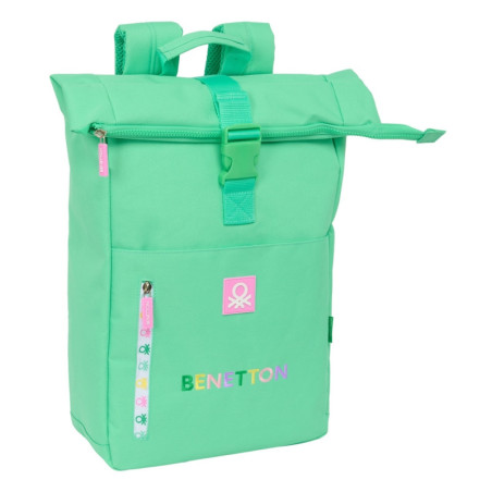 MOCHILA SOLAPA PARA PORTATIL 15,6'' BENETTON "MINT" SAFTA25 ENERO 642516507