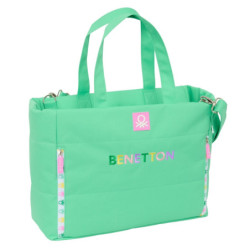 BOLSO CON BOLSILLO PARA PORTATIL 14,1'' BENETTON "MINT" SAFTA25 ENERO 642516293