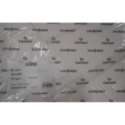 PAPEL CANSON BASIK 370G ACUARELA 50*70 PTE 25H 200408005