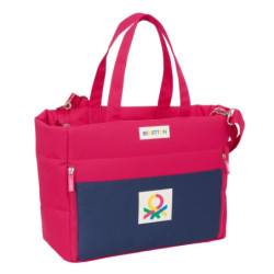 BOLSO CON BOLSILLO PARA PORTATIL 14,1'' BENETTON "CHERRY" SAFTA25 ENERO 642514293