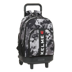 MOCHILA GRANDE C/RUEDAS COMPACT EXTRAIBLE KELME CAMP SAFTA21 ENERO 612121918 45*33