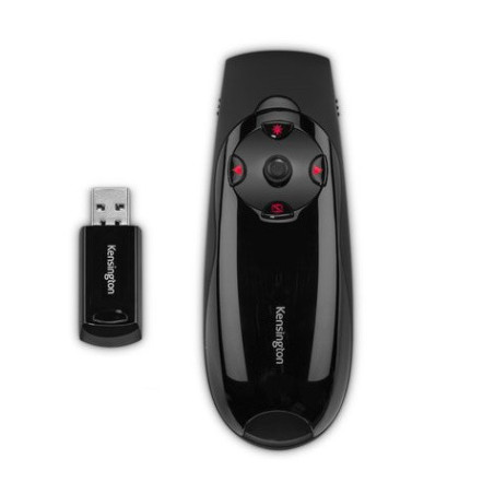 PRESENTADOR-PUNTERO EXPERT LASER ROJO Y JOYSTICK KENSINGTON ESSELTE