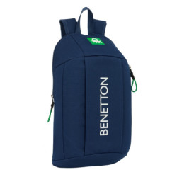 MINI MOCHILA CREMALLERA VERTICAL BENETTON "GREEN" SAFTA25 ENERO 642513821