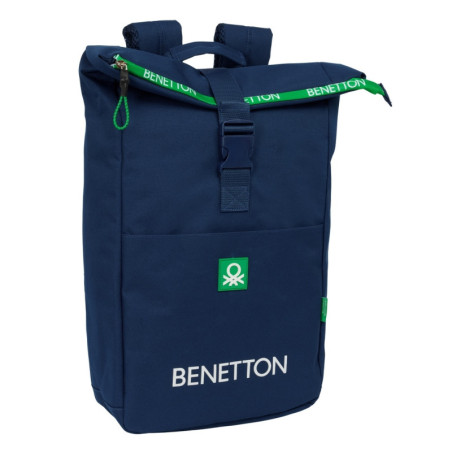 MOCHILA SOLAPA PARA PORTATIL 15,6'' BENETTON "GREEN" SAFTA25 ENERO 642513507