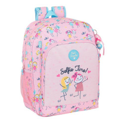 MOCHILA ADAPTABLE GLOWLAB KIDS "BEST FRIENDS" SAFTA21 ENERO 612123604 41*31