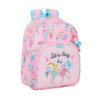 MOCHILA INFANTIL ADAPTABLE GLOWLAB KIDS "BEST FRIENDS" SAFTA21 ENERO 612123609 34*28