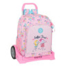 MOCHILA 604+CARRO EVOLUTION GLOWLAB KIDS "BEST FRIENDS" SAFTA21 ENERO 612123860 41*31