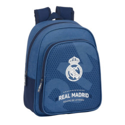 MOCHILA INFANTIL ADAPTABLE REAL MADRID "LEYENDA" SAFTA21 ENERO 612124524 33*27