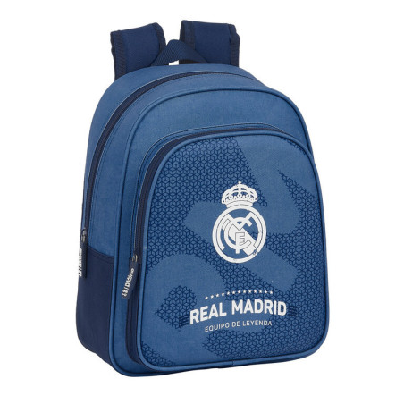 MOCHILA INFANTIL ADAPTABLE REAL MADRID "LEYENDA" SAFTA21 ENERO 612124524 33*27