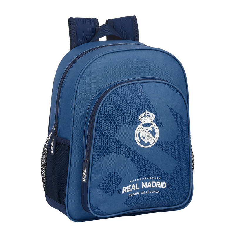 MOCHILA JUNIOR ADAPTABLE REAL MADRID "LEYENDA" SAFTA21 ENERO 612124640 38*32