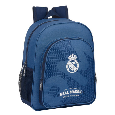 MOCHILA JUNIOR ADAPTABLE REAL MADRID "LEYENDA" SAFTA21 ENERO 612124640 38*32