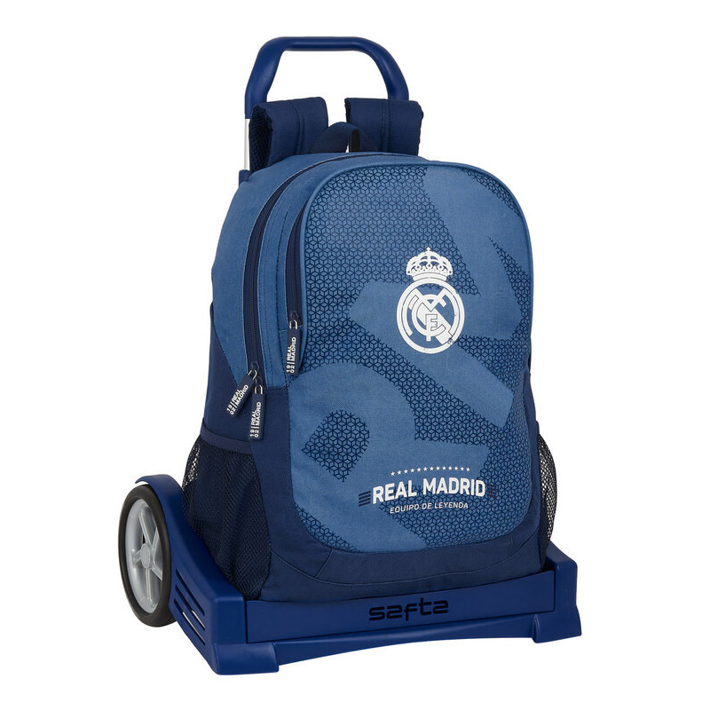 MOCHILA 665+CARRO EVOLUTION REAL MADRID "LEYENDA" SAFTA21 ENERO 612124860 44*32