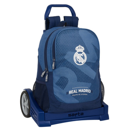 MOCHILA 665+CARRO EVOLUTION REAL MADRID "LEYENDA" SAFTA21 ENERO 612124860 44*32
