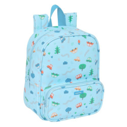 MOCHILA GUARDERIA C/BOLSILLO SAFTA PREESCOLAR "COCHES" SAFTA25 ENERO 642493232