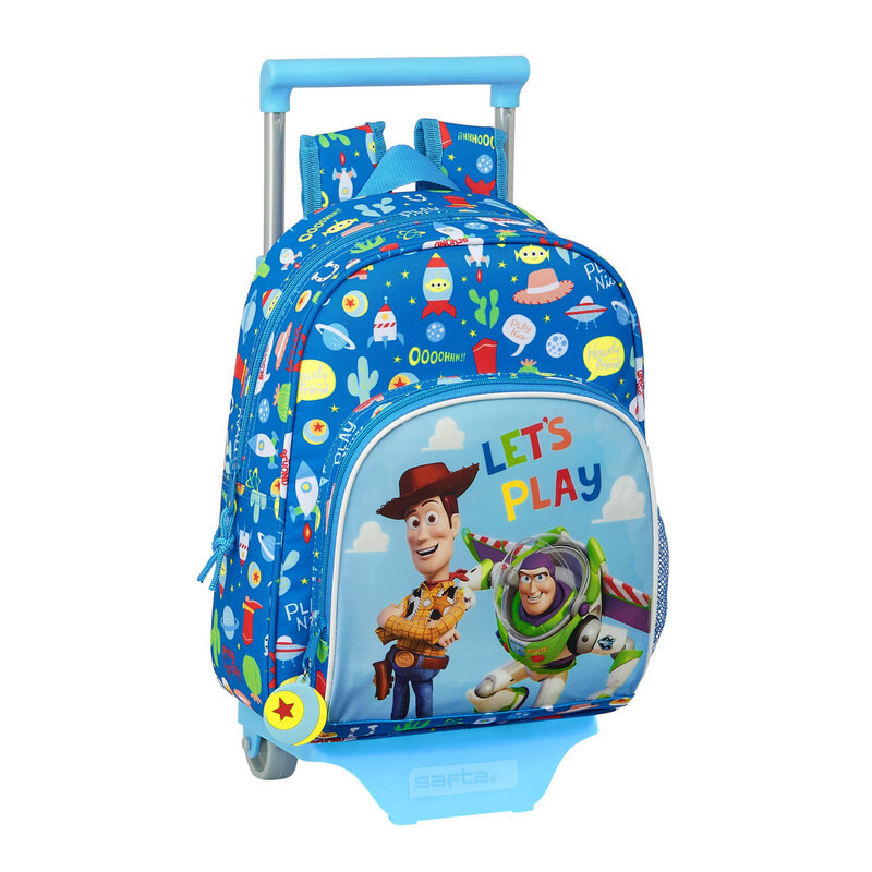 MOCHILA 609+CARRO 705 TOY STORY "LET'S PLAY" SAFTA21 ENERO 612131020 34*28