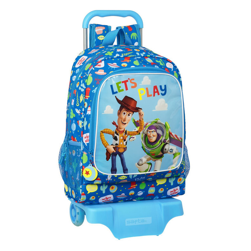 MOCHILA 522+CARRO 905 TOY STORY "LET'S PLAY" SAFTA21 ENERO 612131313 42*32