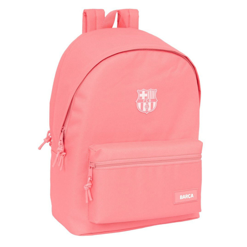 MOCHILA DOBLE PARA PORTATIL 15,6"+USB F.C.BARCELONA CHICA CORAL SAFTA26 642488820 44X31 UNIDAD