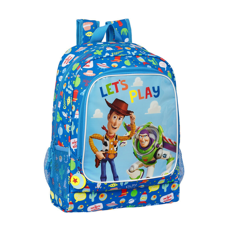 MOCHILA ADAPTABLE TOY STORY "LET'S PLAY" SAFTA21 ENERO 612131522 42*32