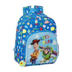 MOCHILA INFANTIL ADAPTABLE TOY STORY "LET'S PLAY" SAFTA21 ENERO 612131609 34*28