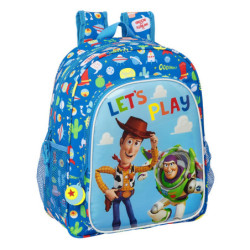MOCHILA JUNIOR ADAPTABLE TOY STORY "LET'S PLAY" SAFTA21 ENERO 612131640 38*32