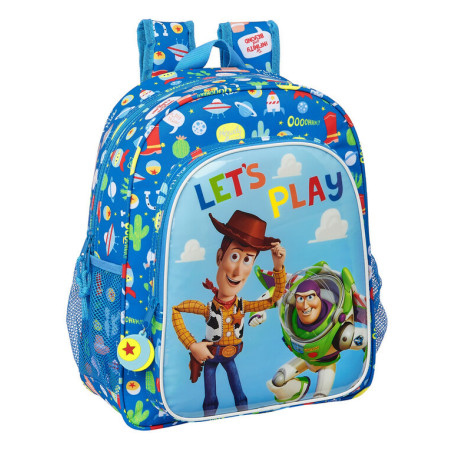 MOCHILA JUNIOR ADAPTABLE TOY STORY "LET'S PLAY" SAFTA21 ENERO 612131640 38*32