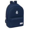 MOCHILA DOBLE PARA PORTATIL 15,6"+USB REAL MADRID CHICA MARINO SAFTA26 642469820 44X31 UNIDAD