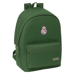 MOCHILA DOBLE PARA PORTATIL 15,6"+USB REAL MADRID CHICA CAQUI SAFTA25 ENERO 642466820
