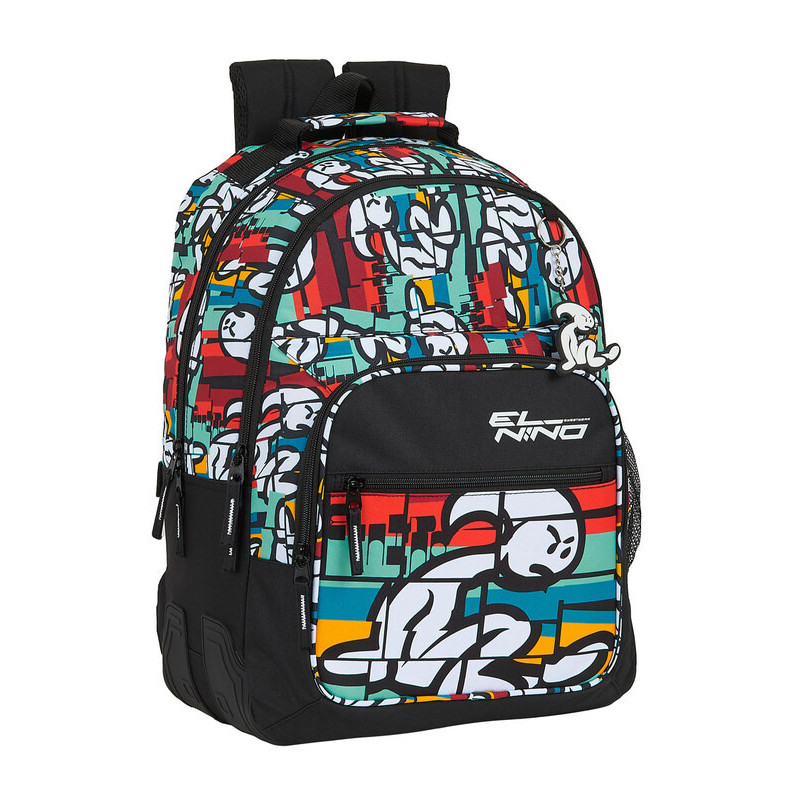 MOCHILA DOBLE ADAPTABLE EL NIÑO "BALI" SAFTA21 ENERO 612132773 42*32