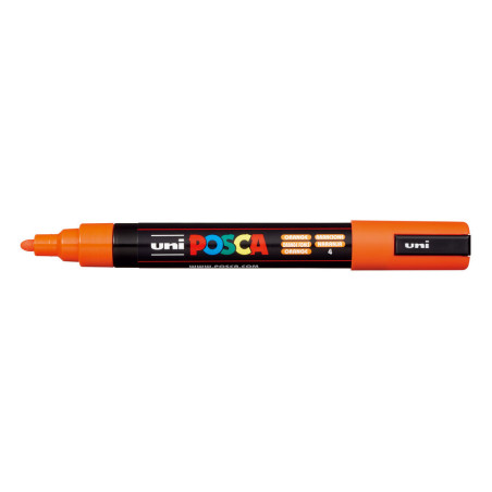 MARCADOR UNI-BALL POSCA PC-5M PUNTA REDONDA 1,8-2,5MM NARANJA -4-