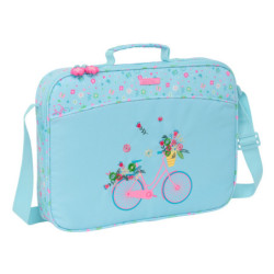 CARTERA EXTRAESCOLARES RECICLADO SAFTA "BICICLETA" 642449385 SAFTA24 VAC 38*28