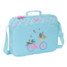 CARTERA EXTRAESCOLARES RECICLADO SAFTA "BICICLETA" 642449385 SAFTA24 VAC 38*28