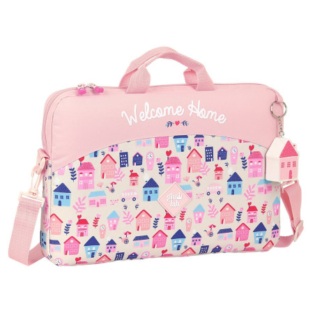 FUNDA PARA PORTATIL 15,6'' GLOWLAB "WELCOME HOME" SAFTA21 ENERO 612133461 27*40