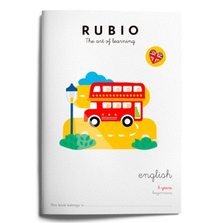 RUBIO ENGLISH 6 YEARS BEGGINERS 1º PRIMARIA DE 5 A 6 AÑOS RE6B