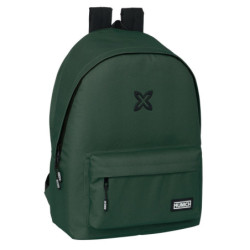 MOCHILA DOBLE PARA PORTATIL 15,6"+USB MUNICH BASICOS "VERDE" SAFTA26 642423820 44X31 UNIDAD