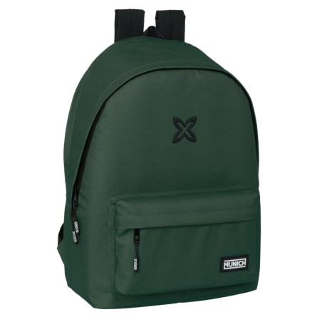 MOCHILA DOBLE PARA PORTATIL 15,6"+USB MUNICH BASICOS "VERDE" SAFTA26 642423820 44X31 UNIDAD