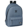 MOCHILA DOBLE PARA PORTATIL 15,6"+USB MUNICH BASICOS "GRIS" SAFTA26 642421820 44X31 UNIDAD
