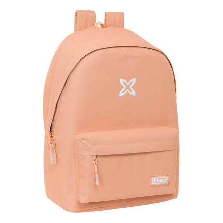 MOCHILA DOBLE PARA PORTATIL 15,6"+USB MUNICH BASICOS "PEACH" SAFTA26 642414820 44X31 UNIDAD