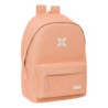 MOCHILA DOBLE PARA PORTATIL 15,6"+USB MUNICH BASICOS "PEACH" SAFTA26 642414820 44X31 UNIDAD