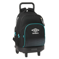 MOCHILA GRANDE C/RUEDAS COMPACT EXTRAIBLE UMBRO "ARTICO" SAFTA21 ENERO 612137918 45*33