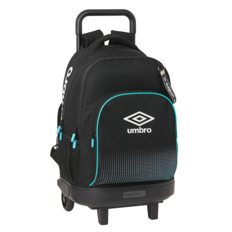 MOCHILA GRANDE C/RUEDAS COMPACT EXTRAIBLE UMBRO "ARTICO" SAFTA21 ENERO 612137918 45*33