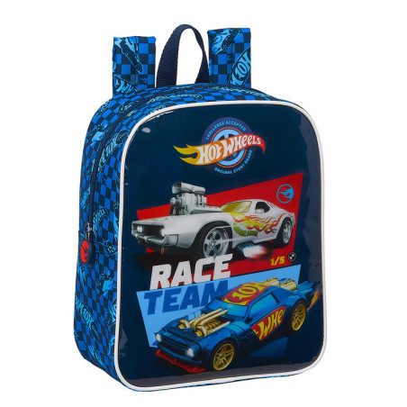 MOCHILA GUARDERIA ADAPTABLE HOT WHEELS SAFTA21 ENERO 612138232 27*22