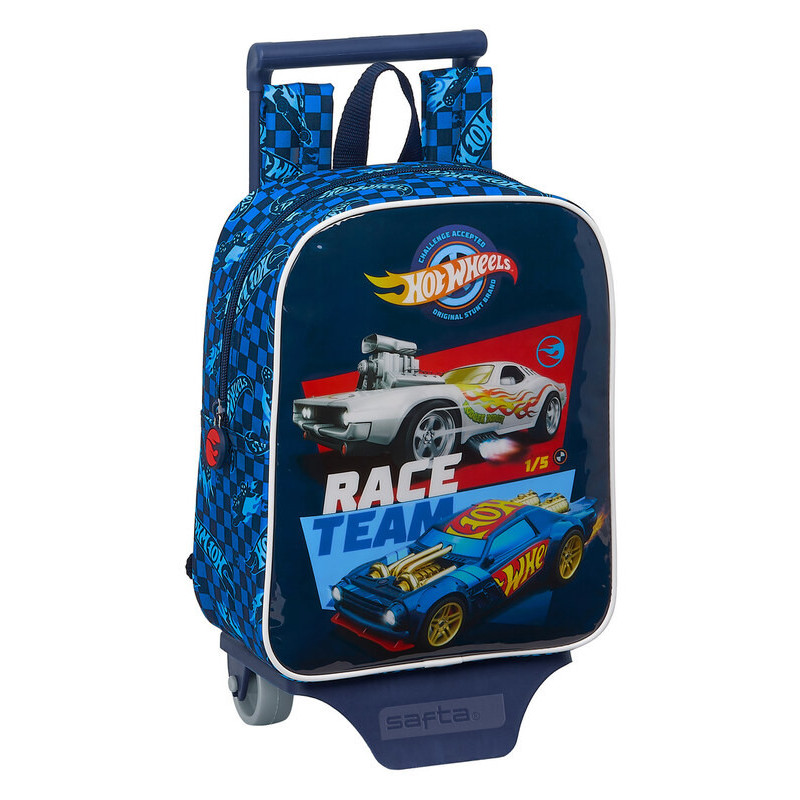 MOCHILA 232+CARRO 805 HOT WHEELS SAFTA21 ENERO 612138280 28*22