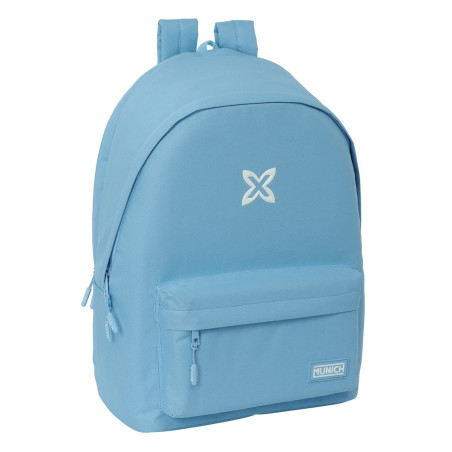 MOCHILA DOBLE PARA PORTATIL 15,6"+USB MUNICH BASICOS "AZUL" SAFTA26 642409820 44X31 UNIDAD