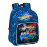 MOCHILA INFANTIL ADAPTABLE HOT WHEELS SAFTA21 ENERO 612138524 33*27