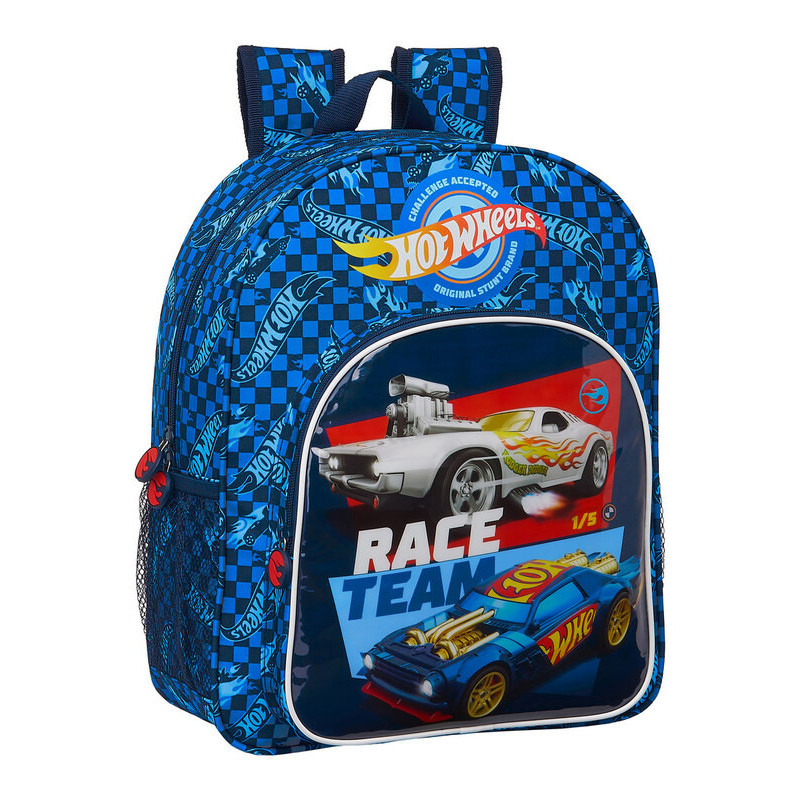 MOCHILA JUNIOR ADAPTABLE HOT WHEELS SAFTA21 ENERO 612138640 38*32