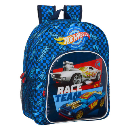 MOCHILA JUNIOR ADAPTABLE HOT WHEELS SAFTA21 ENERO 612138640 38*32